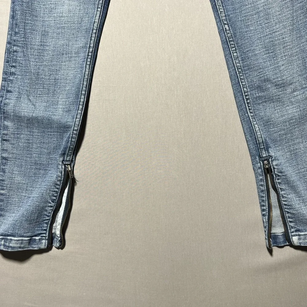 I Love Ugly Zespy‎ Jeans Mens Medium Tapered Slim Fit Ankle Zip Streetwear Pants